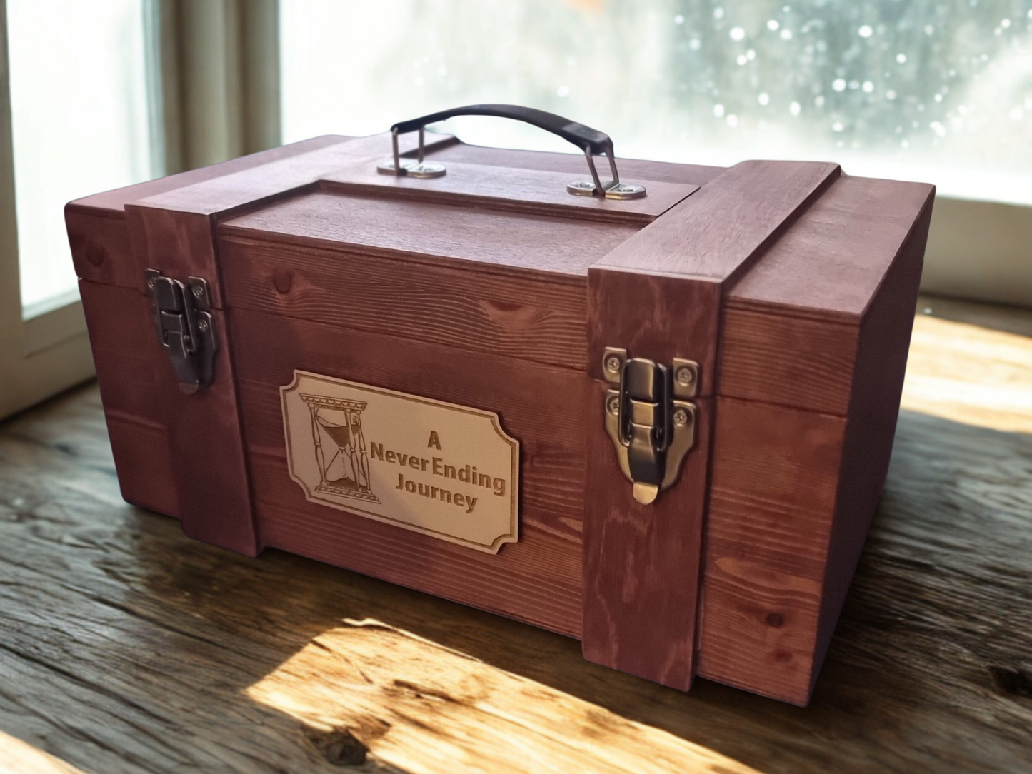 Luxury Personalised Wooden Keepsake Box – Handmade Memory & Gift Chest