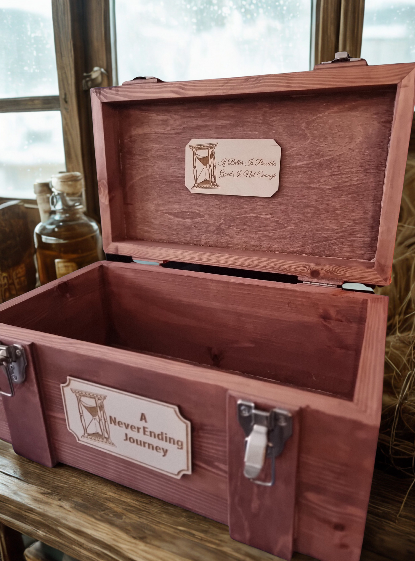 Luxury Personalised Wooden Keepsake Box – Handmade Memory & Gift Chest