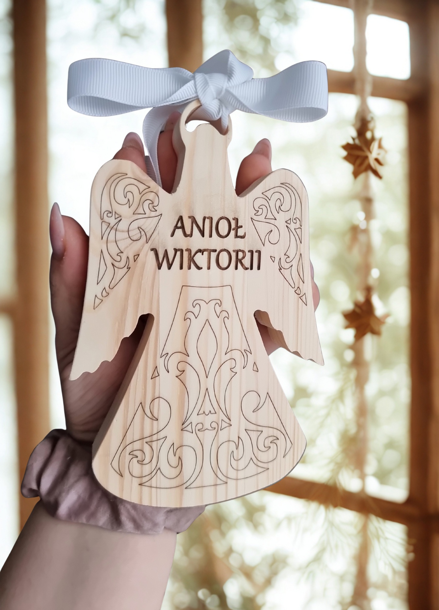 Wooden Guardian Angel — Personalised Keepsake